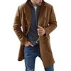 OEM Good Quality Popular Fashion Winter Men s Clothing Slim Fit Long Jacket Woolen Trench Coat