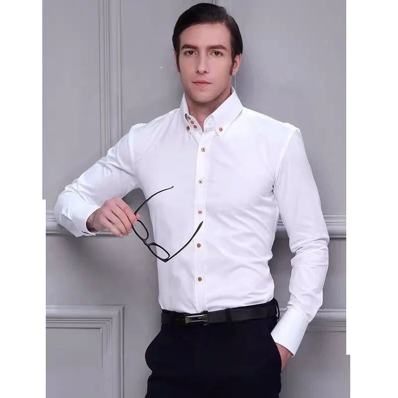 Casual Dresses Dress Type and Adults Age Group Shirt Dress Italian Mens Fashion Designer Shirts Custom Man Shirt