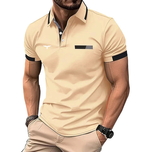 2024 Golf Wear Men Men's Short Sleeve Tee Summer Fashion Casual Tee Shirt Men Men's Polo Shirt