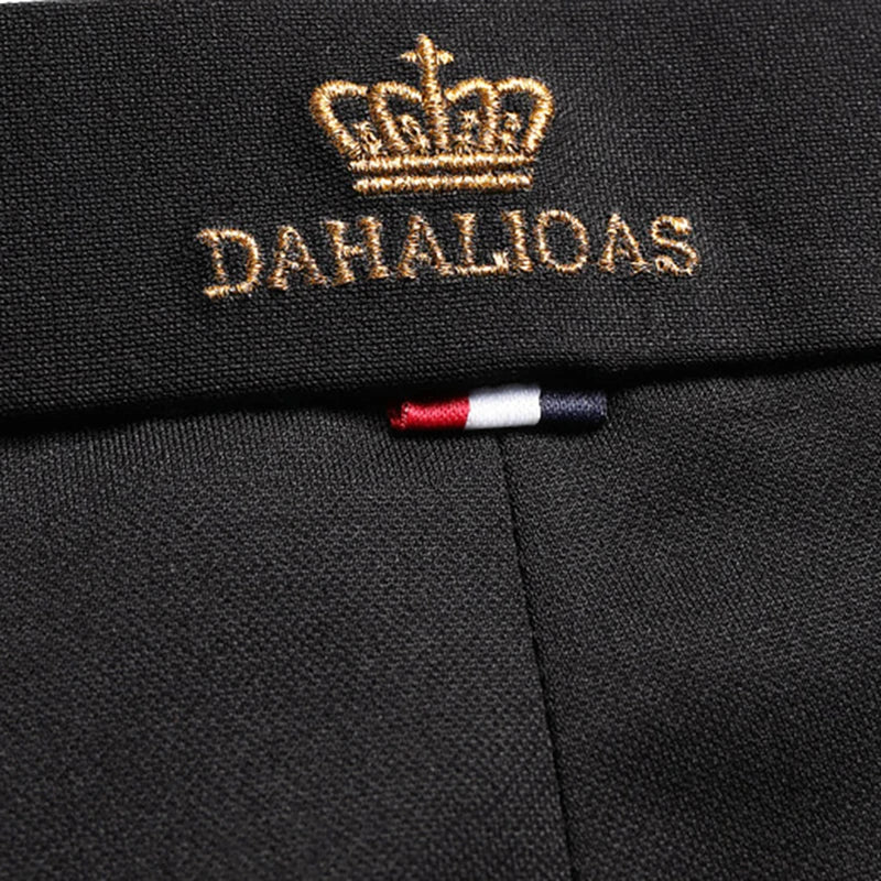 1-Pack Men's Professional Straight-Leg Stretch Formal Pants Non-Iron Comfortable Business Slacks Wrinkle-Resistant Loose Fit