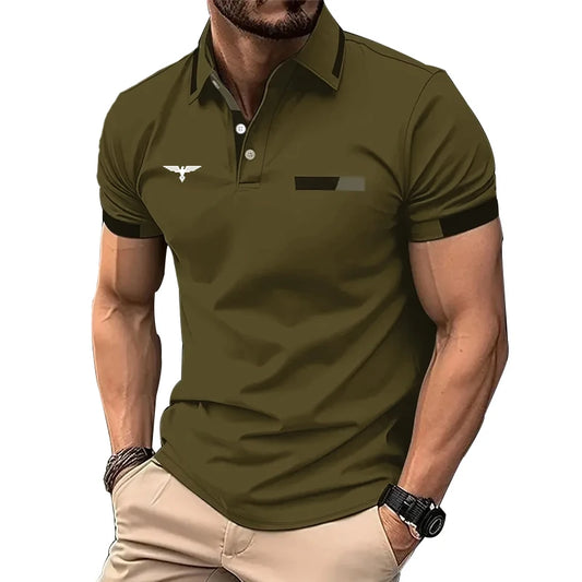 2024 Golf Wear Men Men's Short Sleeve Tee Summer Fashion Casual Tee Shirt Men Men's Polo Shirt